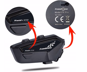 FreenConn FX Pro V2 EU MESH motociklo domofonas
