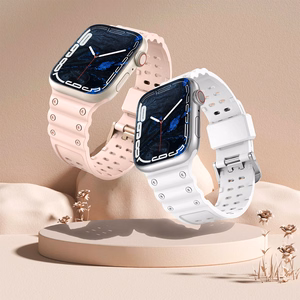 Dirželis Triple Protection Apple Watch 38 / 40 / 41 mm apyrankė – žalias