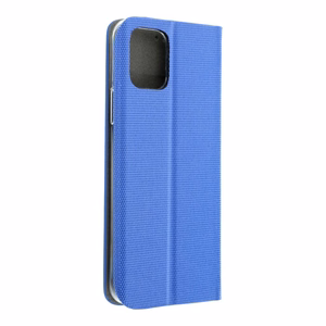 SENSITIVE knygos tipo dėklas telefonui XIAOMI Redmi Note 14 4G (GLOBAL - 164,84mm x 78,15mm x 8,16mm) šviesiai mėlynas