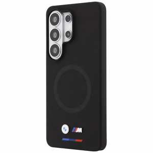 Силиконовый чехол BMW M MagSafe для Samsung Galaxy S26 Ultra, чёрный