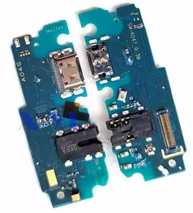 Шлейф Samsung A047 A04S 2022 для разъёма зарядки, микрофона, наушников Оригинал (б/у Grade A)