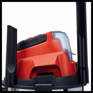 Einhell TC-VC 18/20 Li S-Solo – cordless wet-and-dry vacuum cleaner, 20 L, black/grey/red