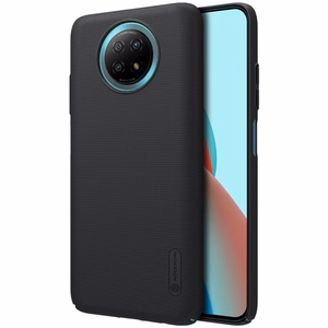 Nillkin Super Frosted Shield усиленный чехол для Xiaomi Redmi Note 9T 5G чёрный