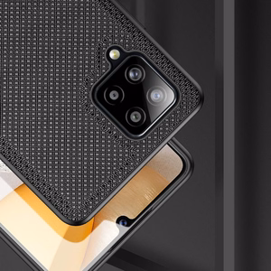 Dux Ducis Fino чехол покрытый нейлоновым материалом для Samsung Galaxy A42 5G зелёный