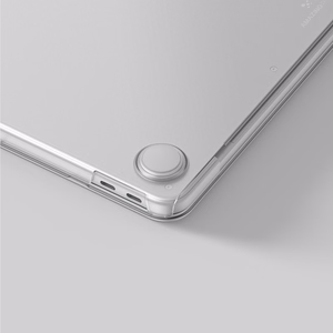 AmazingThing Titan kietas dėklas, skirtas MacBook Neo 13" - skaidrus