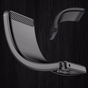 Dėklas telefonui (m) Carbon Case skirtas Realme 9 Pro - juodas (m)