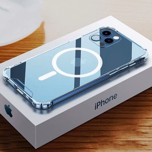 TEL PROTECT MagSilicone Case for Iphone 12 Pro Max Transparent