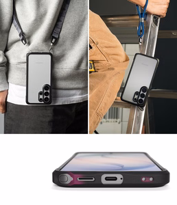 Ringke Fusion Bold чехол для Samsung Galaxy S26 Ultra прозрачный чёрный