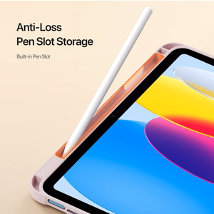 Чехол Dux Ducis Vers для Apple iPad 10.9 2022 iPad 11 2025 розовый