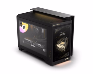 MSI MEG Vision X AI 2NVR7-290EU Intel Core Ultra 7 265K 64 GB DDR5-SDRAM 1 TB SSD NVIDIA GeForce RTX 5070 Ti Windows 11 Home Desktopas PC Juoda