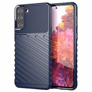 Thunder dėklas lankstus šarvuotas Samsung Galaxy S22 + (S22 Plus) mėlynas