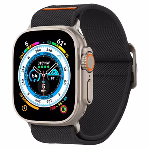 Spigen Fit Lite Ultra ремешок для Apple Watch 4/5/6/7/8/9/SE/Ultra (42/44/45/49 mm) - чёрный