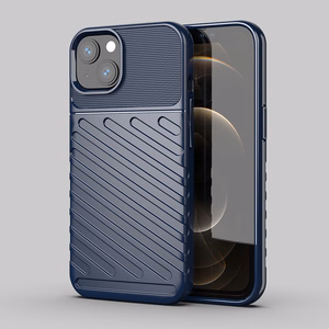 Thunder Case гибкий прочный защищённый TPU чехол для iPhone 13 mini синий