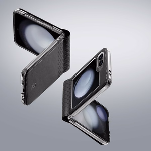 Dėklas Dux Ducis Bril Samsung F741 Z Flip6/F761 Z Flip7 FE juodas