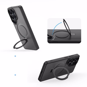 Чехол Dux Ducis Yind магнитная подставка Samsung S948 S26 Ultra черный