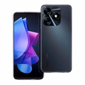 Skaidrus 2 mm dėklas telefonui TECNO Spark 10 (su kameros apsauga)