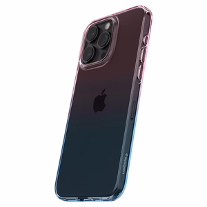 Spigen Liquid Crystal dėklas telefonui iPhone 15 Pro - rožinis/mėlynas