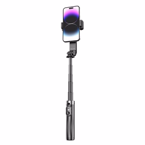 Blavec Селфи-палка Aluminium Fusion P-10 Gimbal штатив + пульт дистанционного управления 1 метр (SSFP10G-TRB10) чёрная