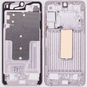 Vidurinis rėmelis Samsung S916 S23 Plus (levandų)