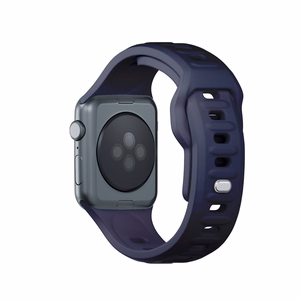 38/40/41/42 mm Gray (small) - 3mk Silicone Watch Strap for Apple