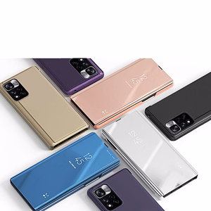Clear View Case Flip Cover Realme 9 Pro + (9 Pro Plus) black