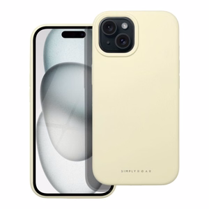 ROAR чехол CLOUD SKIN для IPHONE 15 светло-жёлтый