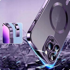 Tech-Protect MagShine Line MagSafe iPhone 14 Pro dėklas - violetinė