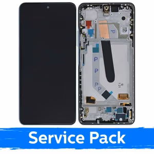 LCD ekranas skirtas Xiaomi Poco F3 (Mi 11X / Mi 11i) su rėmeliu / Deep Ocean Blue / (Service Pack)