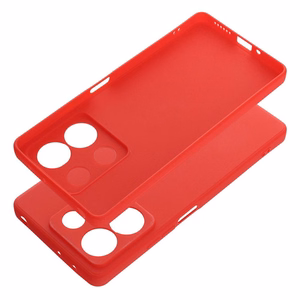 Minkštas dėklas telefonui XIAOMI Redmi Note 13 5G raudonas