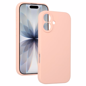 Silikoninis Lite dėklas telefonui Iphone 17 persikinis