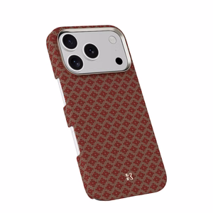 Benks Magnetic Armor Air Grid Kevlar dėklas Metal Frame 600D (H070), skirtas iPhone 17 Pro Max, oranžinis