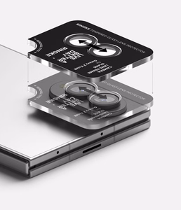 Ringke kameros rėmelio apsauga Samsung Galaxy Z Fold 8, juoda, 2 vnt.
