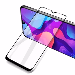 5D Full Glue керамическое стекло - для Samsung Galaxy S21 Plus чёрный