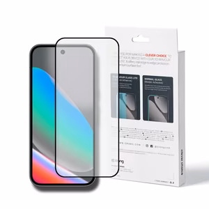 Crong 3D Armour Glass Lite visą paviršių klijuojamas grūdintas apsauginis stiklas Google Pixel 9 / 10 ekranui