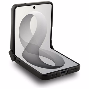 Rudas „Guess Big 4G Logo“ dėklas, skirtas „Samsung Galaxy Z Flip8“