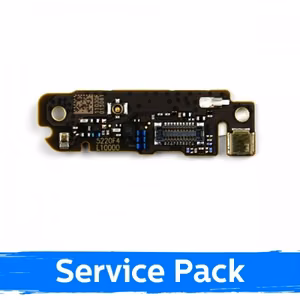 Charging Port Compatible With Xiaomi Mi Note 10 Lite With Flex / Silver / (Service Pack)
