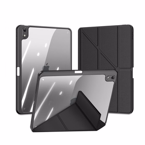 Dux Ducis Magi dėklas su styliaus laikikliu planšetiniam kompiuteriui Samsung Galaxy Tab S10 FE/S9/S9 FE - juodas