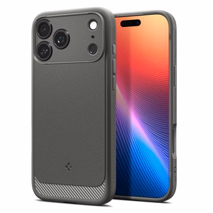 Spigen Rugged Armor Mag Magnetinis dėklas telefonui iPhone 17 Pro - Pilkas