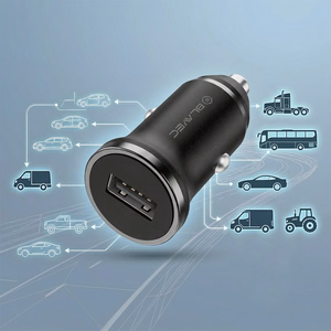 Blavec Car charger BS-01A-C Road - USB - QC 3.0 18W with USB to Type C cable (CCBS01ACR-UB) black