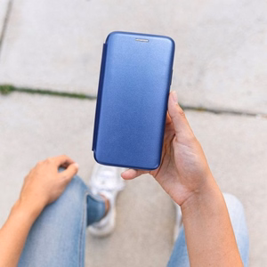 Dėklas "Smart Diva" skirtas Samsung A315 A31 mėlynas