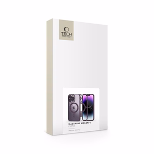 Tech-Protect MagShine Line MagSafe iPhone 14 Pro dėklas - violetinė