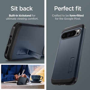 Чехол Spigen Tough Armor для Google Pixel 9 Pro XL - графит