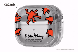 FPR630SBARW Samsung Buds3 Keith Haring Slickback Clear Case