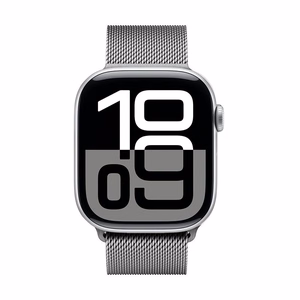 Ремешок Crong Milano Steel из нержавеющей стали для Apple Watch 38 / 40 / 41 / 42 mm, серебристый