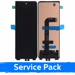 Ekranas skirtas Samsung F926 Z Fold3 (OUTER) juodas (Service Pack)