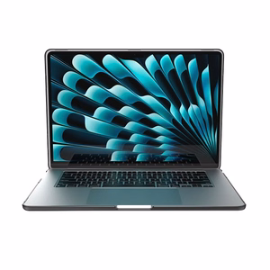 Speck SmartShell dėklas, skirtas MacBook Air 15" (M5 / M4 / M3 / M2, 2026–2023), Obsidian