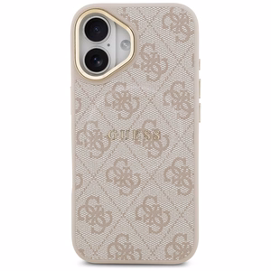 GUESS чехол для IPHONE 17 совместимый с MagSafe GUHMP17SP4MSEGCP (PU 4G W/ Classic) розовый