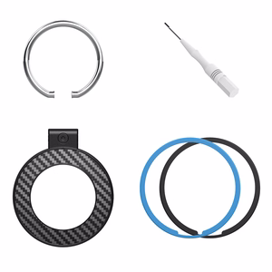 Anglies pluošto rašto dėklai su raktų pakabuku, skirti „Apple AirTag“, 4 vnt. – įvairiaspalviai