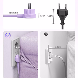 Orico PDC25 25W 6in1 удлинитель 2x AC + 2x USB-A + 2x USB-C - фиолетовый