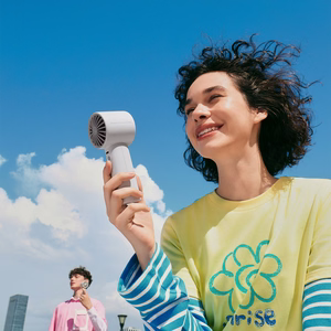Jisulife Handheld Fan 10 4000mAh Portable USB Fan - Gray
